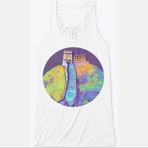 Casual tank featuring Great Wall of China - Picture 1 of 2